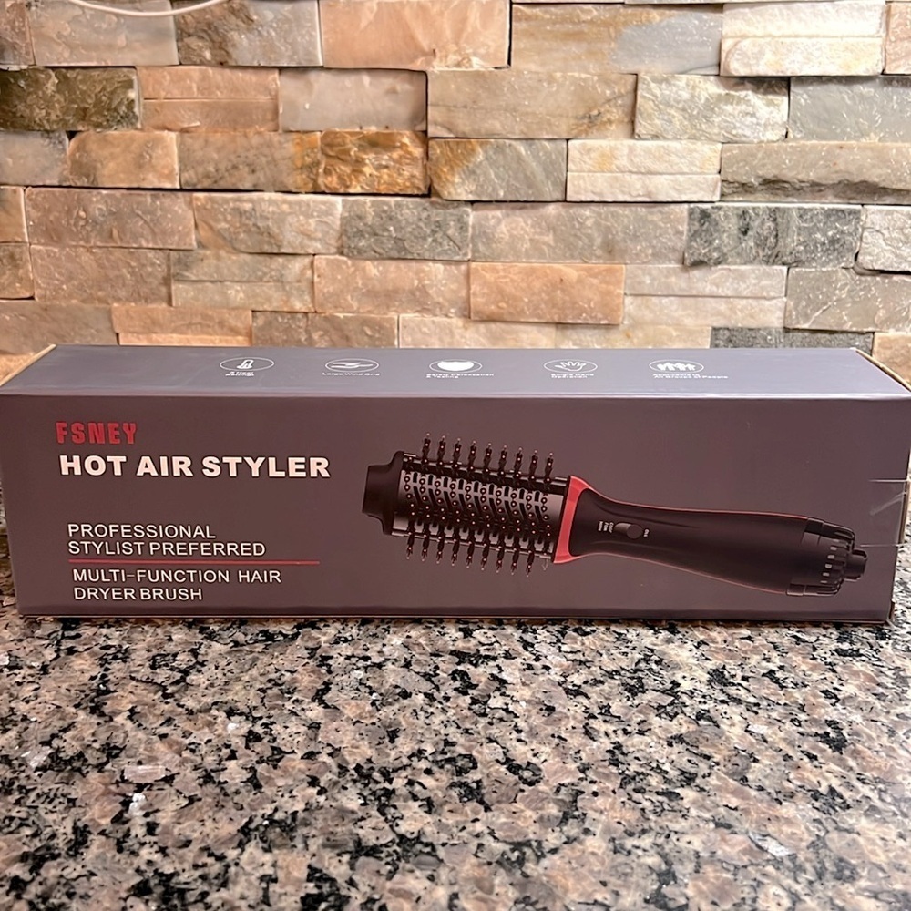 Fsney Hot Air Brush Styler NIB